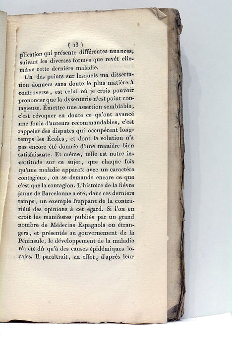 Essai sur la Dysenterie, considérée dans son état de simplicité; …
