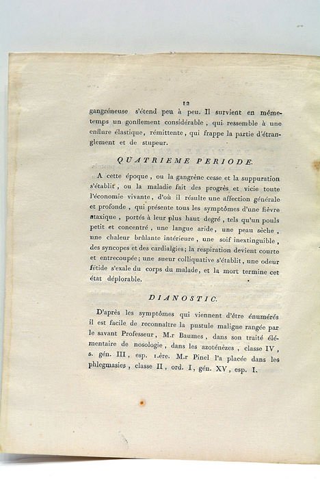 Essai sur la pustule maligne.