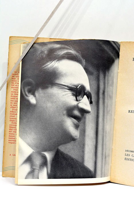 Essais et témoignages. Étapes d'une pensée. Rencontres avec Albert Béguin.
