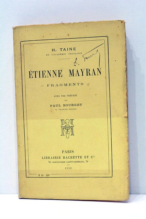 Étienne Mayran fragments.