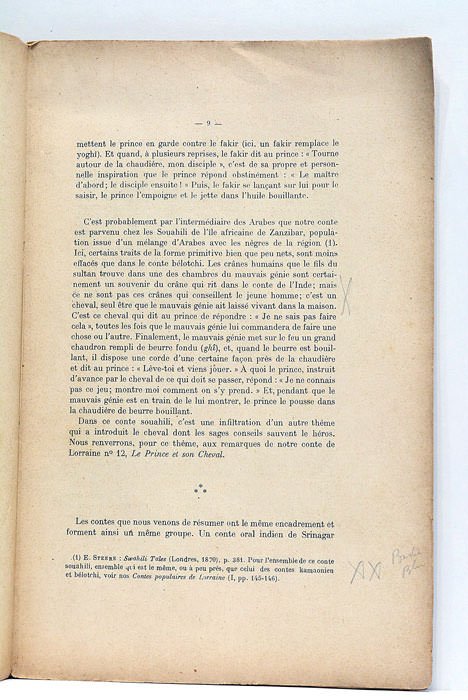 Étude de folk-lore comparé. Le conte de "la Chaudière bouillante …