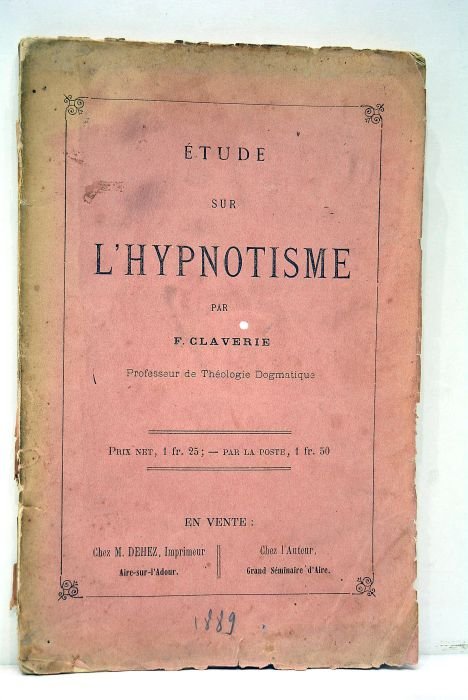 Etude sur l'hypnotisme.