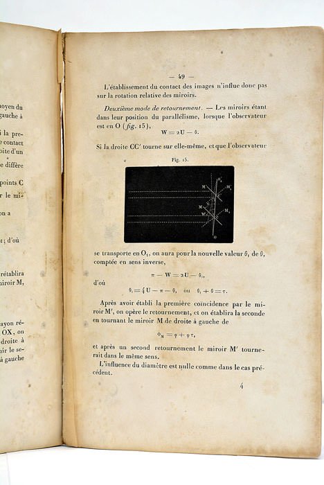 Etude sur un Télémètre Répétiteur à Retournement. Appareil Nouveau permettant …