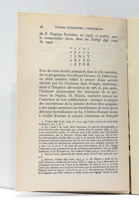 Études d'Histoire Chrétienne. Le christianisme secret du Carré magique. Les … | Immagine Gallery 3