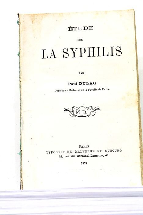 Etudes sur la Syphilis.