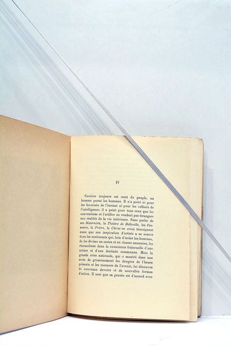 Eugène Carrière. Essai de biographie psychologique.