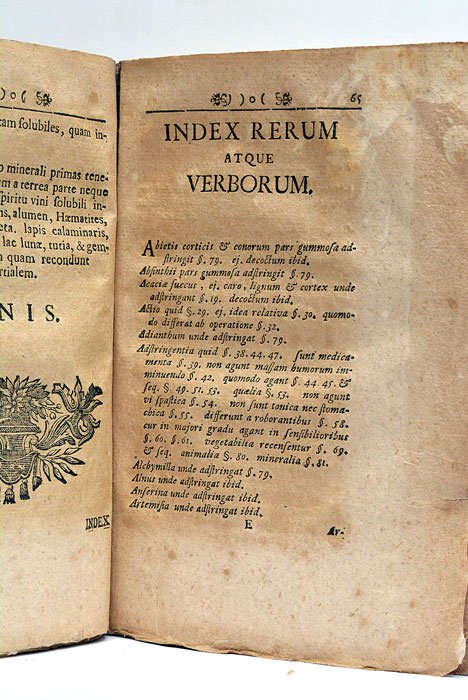 Exercitationes Academicae quarim Prima Materiam Medicam Novam condendam tradit. Secunda …