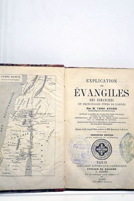 Explication des évangiles des dimanches et principales fêtes de l'année. …