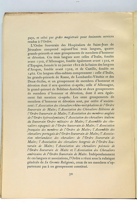 Exposition de l'Histoire de l'Ordre Souverain de Malte au bénéfice …