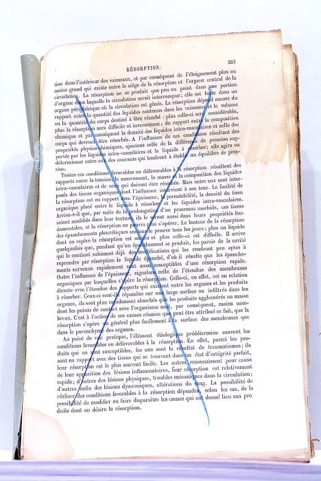 Extrait du Dictionnaire Encyclopédique des Sciences Médicales.