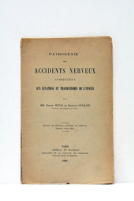 Extrait. Pathogénie des Accidents neveux consécutifs aux luxations et traumatismes …