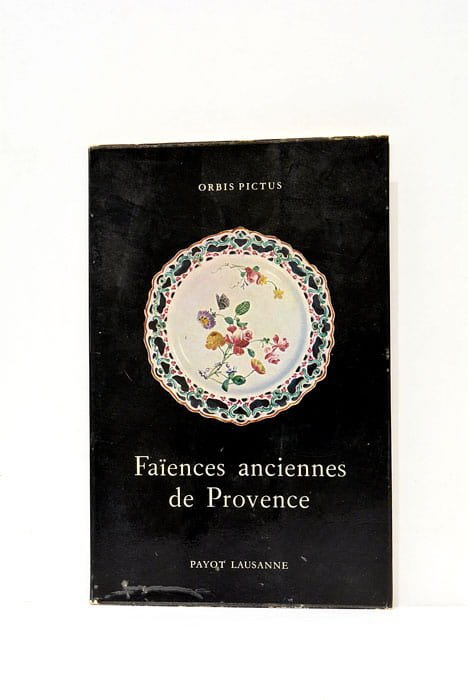 FaÏences anciennes de Provence. Marseille te Moustiers.