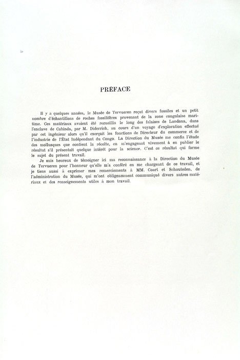 La Faune Paléocène de Landana.