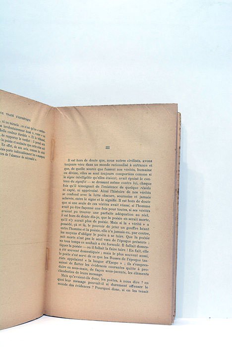 Faux traité d'esthétique. Essai sur la crise de réalité.