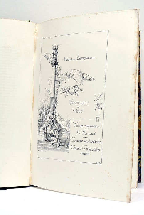 Feuilles au vent. Poésies. Illustrations par A. Beauvais-A. Berchon - …