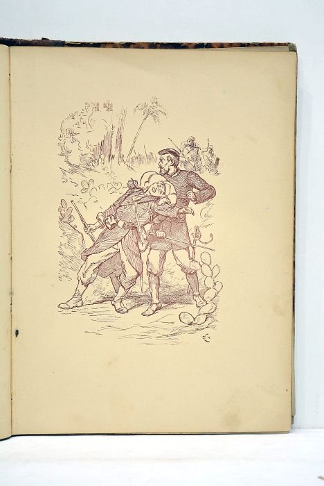 Feux et flammes. Souvenirs de Garnison. Illustrations de Félix Régamey.