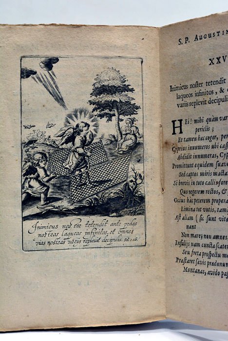 Flammulae Amoris S. P. Agustini, Versibus et Iconibus Exornatae.