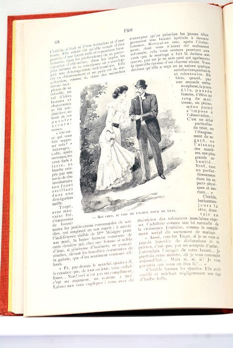 Flirt. Illustrations d'après les aquarelles de F. Bellanger.
