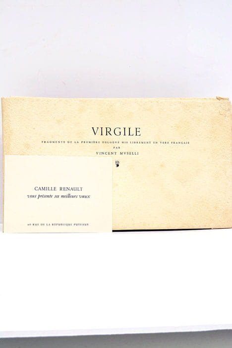 Fragments de la première églogue mis librement en vers français …