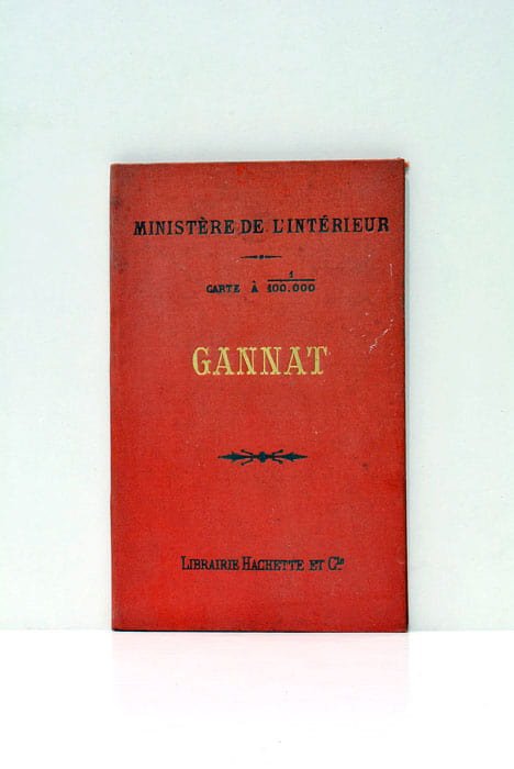 Gannat. Carte à 1/100.000.