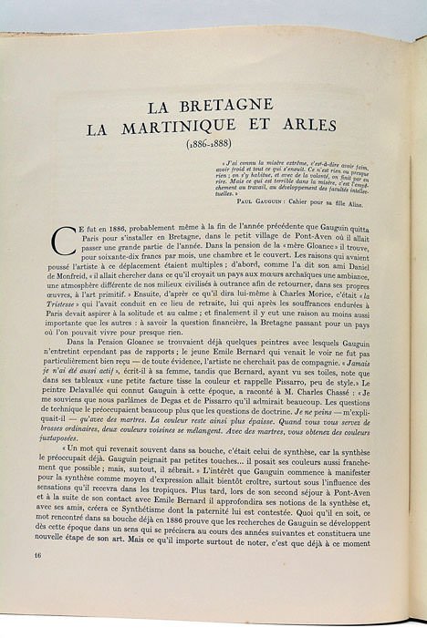 Gauguin.