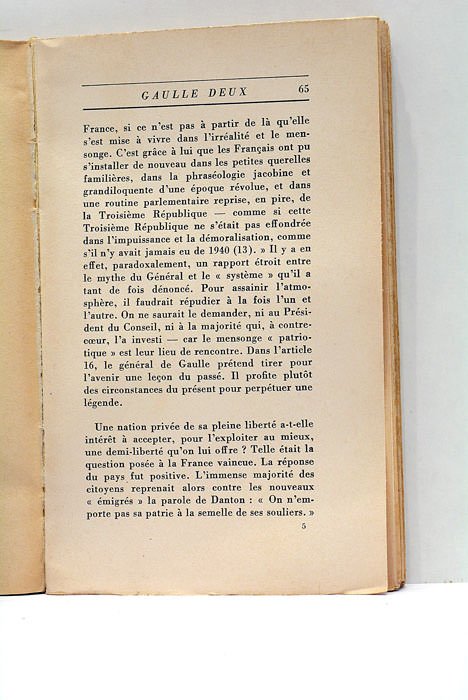 Gaulle Deux.