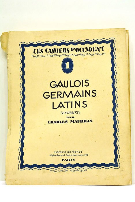 Gaulois germains latins. (Extraits).