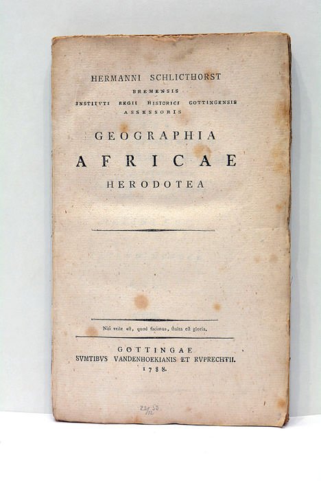 Geographia Africae Herodotea.