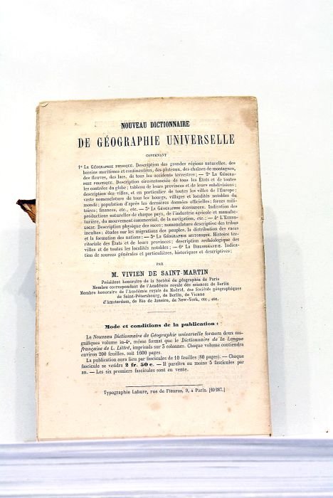 Géographie du Département des Côtes-du-Nord avec une carte colorié et …