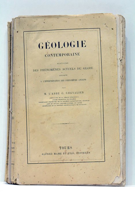Géologie Contemporaire. Histoire des phénoménes actuels du globe appliquée à …
