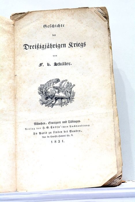 Geschichte des Dreissigjährigen Kriegs.