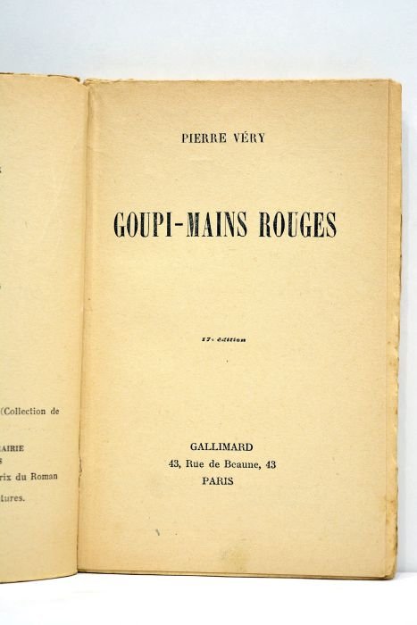 Goupi-mains rouges. 17e édition.
