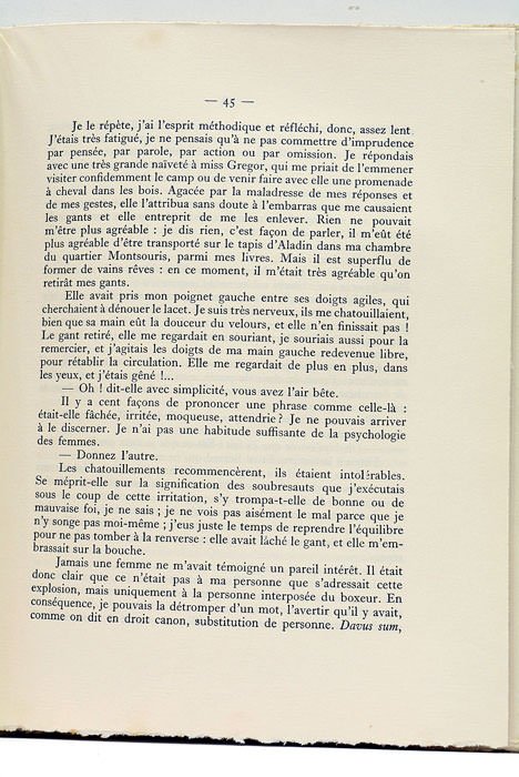 Grand (le) dérangement. Avec un portrait de l'auteur par Albert …