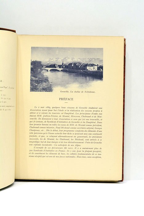 Grenoble. Capitale des alpes françaises. Préface de M.Léon Auscher.