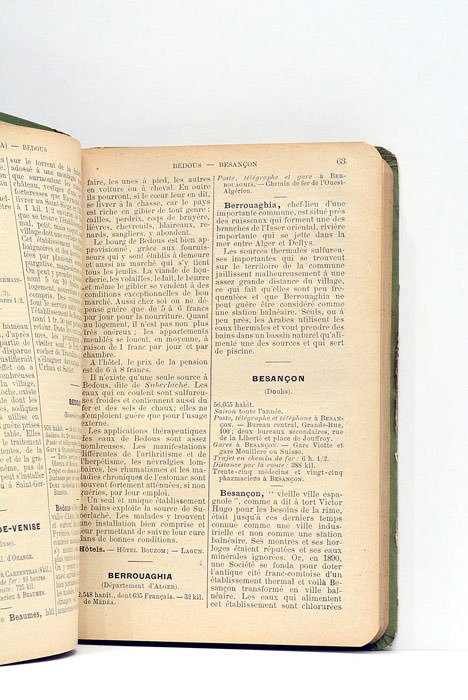 GUIDES DES FAMILLES AUX VILLES D'EAUX ET STATIONS THERMALES FRANÇAISES.