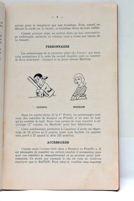 Guignol en Société. 1ère Partie-Série 1. Des Trucs sur Guignol …