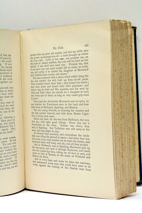 Hereward the wake. "Last of the English".