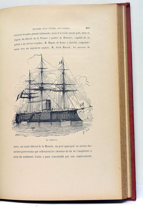 Histoire d'un tunnel sous-marin.