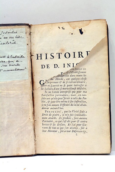 Histoire de l'admirable Dom Inigo de Guipuscoa, Chevalier de la …