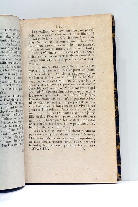 HISTOIRE DE LA CONJURATION DE LOUIS-PHILIPPE-JOSEPH D'ORLÉANS, Premier prince du …