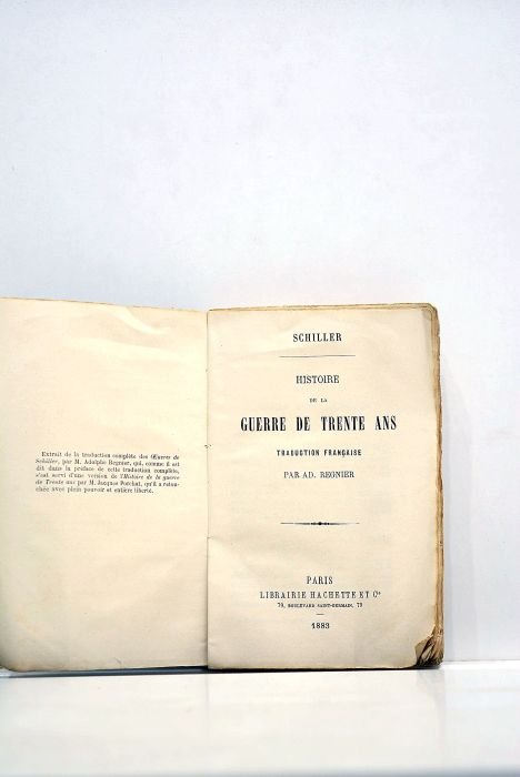 Histoire de la Guerre de Trente Ans. Traduction française par …