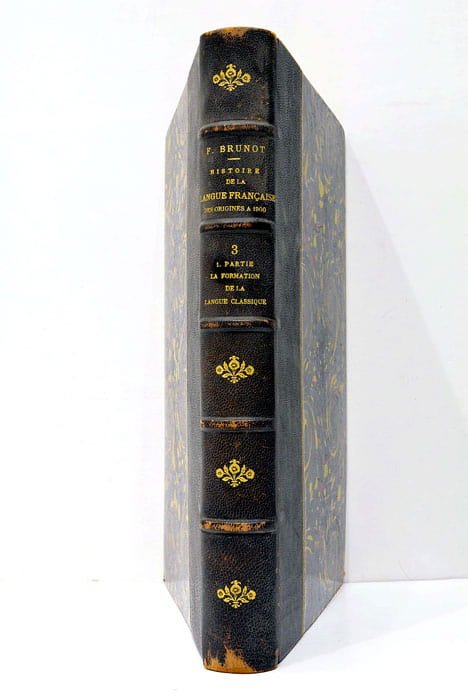 Histoire de la langue française des origines à 1900. Tome …