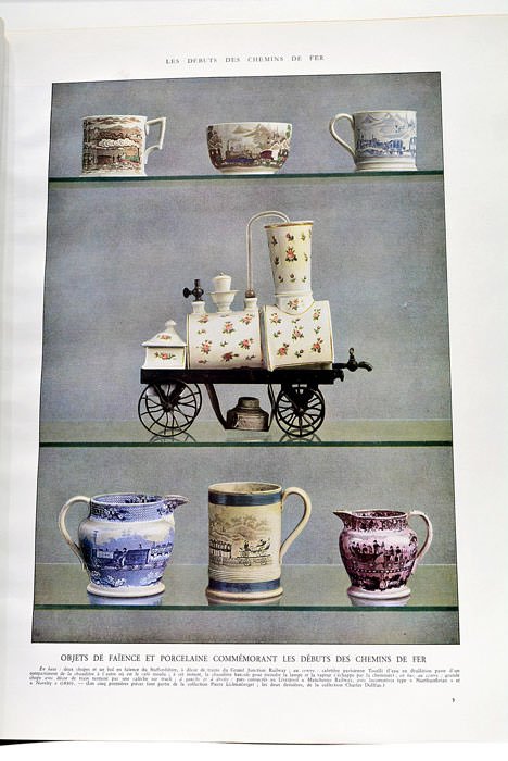 Histoire de la Locomotion Terrestre. Les Chemins de Fer. Texte …