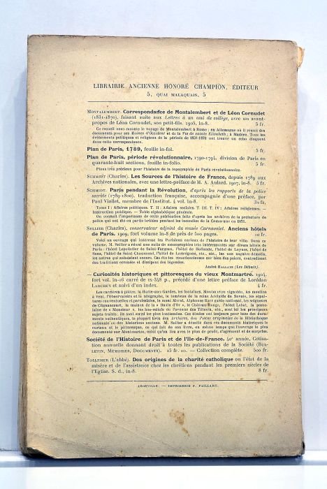 Histoire de la paroisse Saint-Thomas-d'Aquin. Avec 25 planches hors texte.