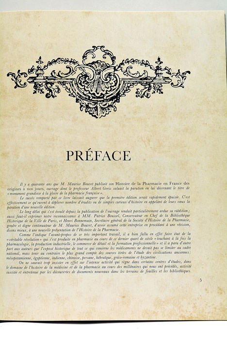 Histoire de la Pharmacie. Ou 7000 ans pour soigner l'Homme. …