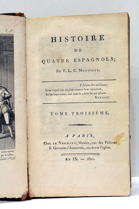 Histoire de Quatre Espagnols.