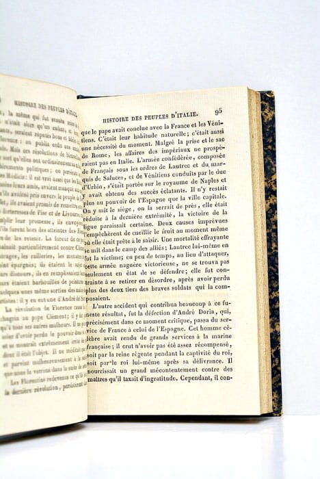 Histoire des peuples d'Italie.