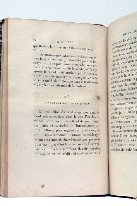 Histoire des Progrès Récens de la Chirurgie.