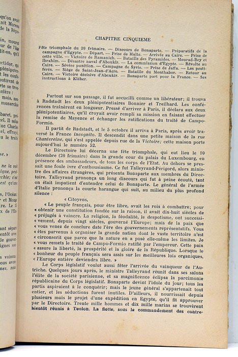 HISTOIRE POPULAIRE DE NAPOLÉON IER . Suivie des Anecdotes Impériales.