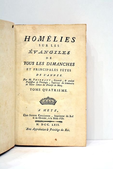 Homélies sur les évangiles de tous les dimanches et principales …
